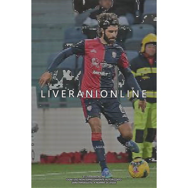 23-2-2025. Cagliari calcio-Juventus F.C., 26° giornata Serie A calcio Italia 2024/2025, stadio Unipol Domus Cagliari. Foto Salvatore Moi/Agenzia Aldo Liverani s.as. Nella foto: Sebastiano Luperto Cagliari ©MOI SALVATORE - AGENZIA ALDO LIVERANI SAS