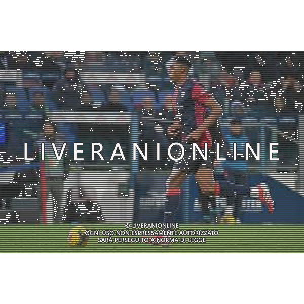 23-2-2025. Cagliari calcio-Juventus F.C., 26° giornata Serie A calcio Italia 2024/2025, stadio Unipol Domus Cagliari. Foto Salvatore Moi/Agenzia Aldo Liverani s.as. Nella foto: Yerry Mina Cagliari ©MOI SALVATORE - AGENZIA ALDO LIVERANI SAS