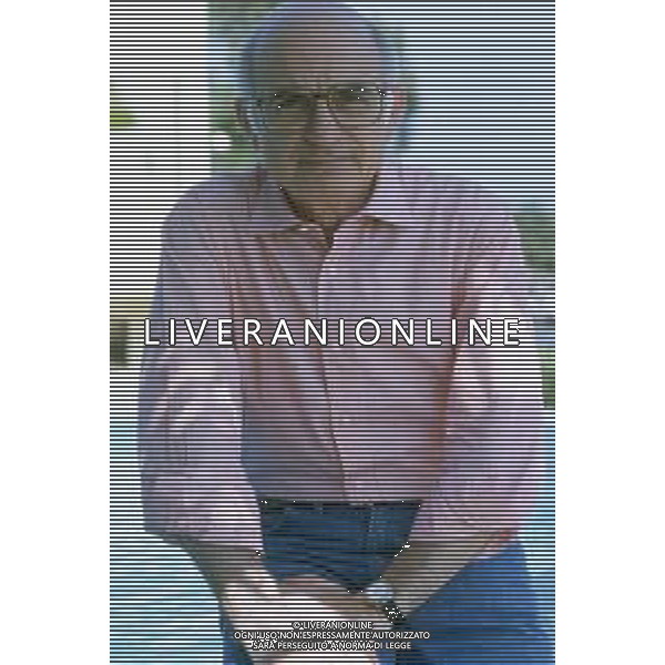 DIAP-RETROSPETTIVA ANTONIO LUBRANO GIORNALISTA E CONDUTTORE TELEVISIVO NELLA FOTO ANTONIO LUBRANO NELL\'ANNO 1989 AG ALDO LIVERANI SAS