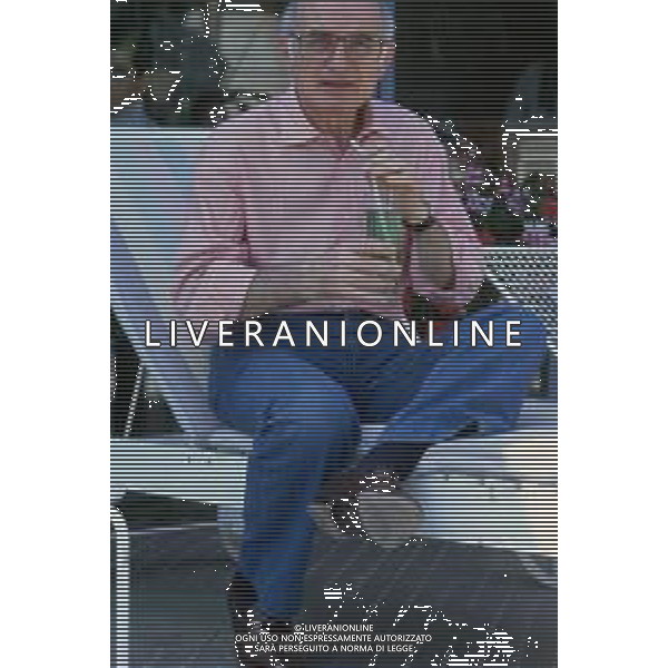 DIAP-RETROSPETTIVA ANTONIO LUBRANO GIORNALISTA E CONDUTTORE TELEVISIVO NELLA FOTO ANTONIO LUBRANO NELL\'ANNO 1989 AG ALDO LIVERANI SAS