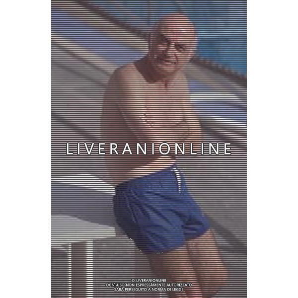 DIAP- RETROSPETTIVA ANTONIO LUBRANO GIORNALISTA E CONDUTTORE TELEVISIVO NELLA FOTO ANTONIO LUBRANO CONDUTTORE TELEVISIVO  AG ALDO LIVERANI SAS  