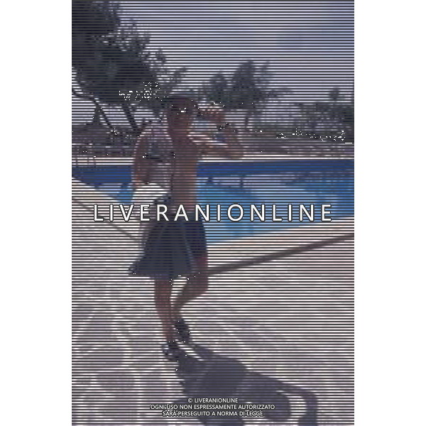 DIAP- RETROSPETTIVA ANTONIO LUBRANO GIORNALISTA E CONDUTTORE TELEVISIVO NELLA FOTO ANTONIO LUBRANO CONDUTTORE TELEVISIVO  AG ALDO LIVERANI SAS  