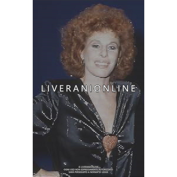 DIA- RETROSPETTIVA ORNELLA VANONI CANTANTE NELLA FOTO ORNELLA VANONI NELL’ANNO 1984 ©EDGARDO DELLA SCORCIOSA - AG ALDO LIVERANI SAS