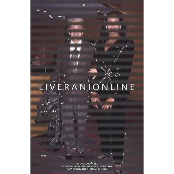 DIAP-RETROSPETTIVA ZEUDI ARAYA ATTRICE NELLA FOTO ZEUDI ARAYA NELL\'ANNO 1990 CON FRANCO CRISTALDI AG ALDO LIVERANI SAS 