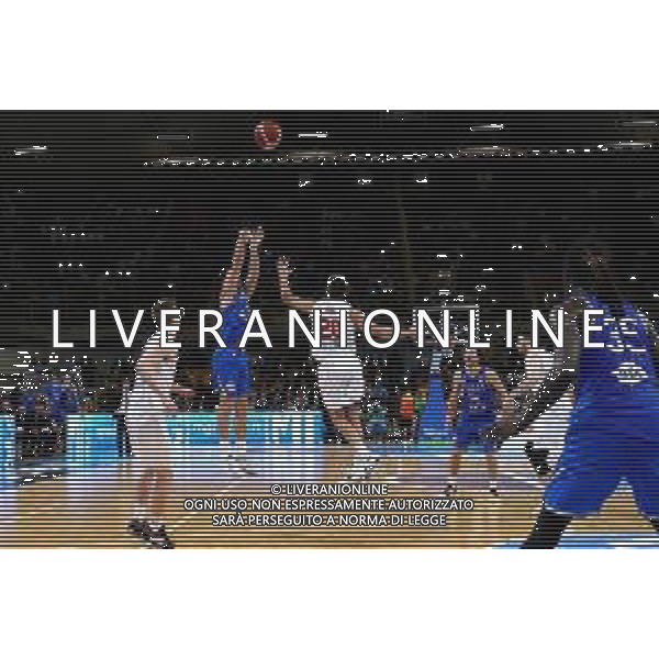 Reggio Calabria 23/02/2025 PalaCalafiore. Qualificazioni EuroBasket 2025 Italia vs Ungheria. In foto Perl Ungheria e Bortolani Italia Foto Pasquale Garreffa/Agenzia Liverani Sas AGENZIA ALDO LIVERANI SAS