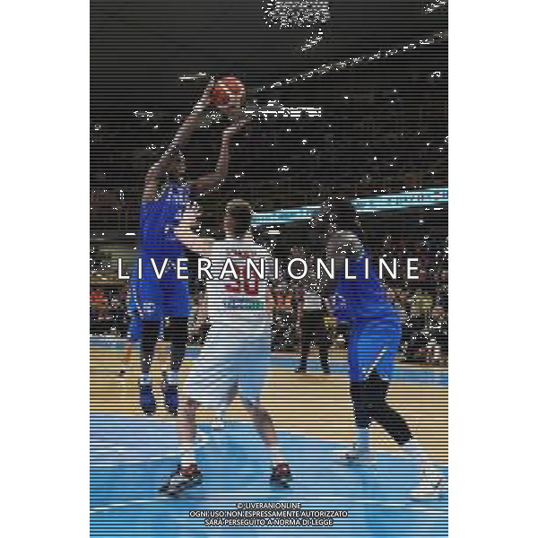 Reggio Calabria 23/02/2025 PalaCalafiore. Qualificazioni EuroBasket 2025 Italia vs Ungheria. In foto Akele Italia Foto Pasquale Garreffa/Agenzia Liverani Sas AGENZIA ALDO LIVERANI SAS