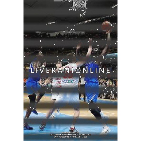 Reggio Calabria 23/02/2025 PalaCalafiore. Qualificazioni EuroBasket 2025 Italia vs Ungheria. In foto Somogyi Ungheria e Diouf Italia Foto Pasquale Garreffa/Agenzia Liverani Sas AGENZIA ALDO LIVERANI SAS