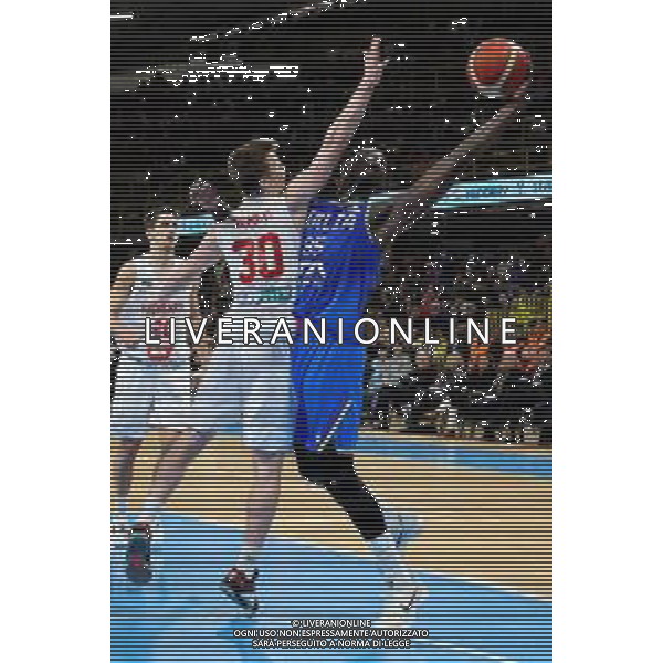Reggio Calabria 23/02/2025 PalaCalafiore. Qualificazioni EuroBasket 2025 Italia vs Ungheria. In foto Somogyi Ungheria e Diouf Italia Foto Pasquale Garreffa/Agenzia Liverani Sas AGENZIA ALDO LIVERANI SAS