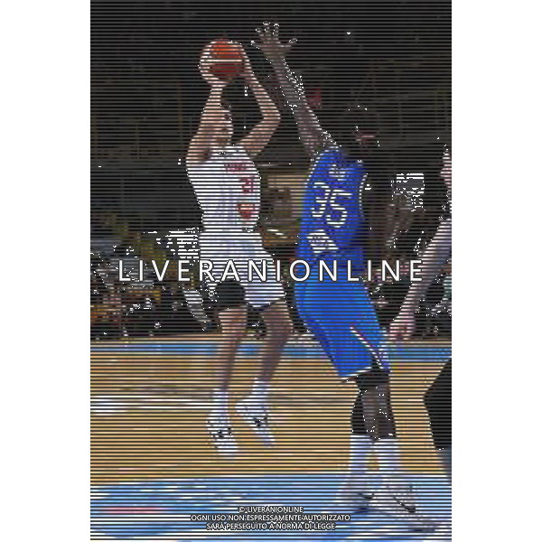 Reggio Calabria 23/02/2025 PalaCalafiore. Qualificazioni EuroBasket 2025 Italia vs Ungheria. In foto Perl Ungheria Foto Pasquale Garreffa/Agenzia Liverani Sas AGENZIA ALDO LIVERANI SAS
