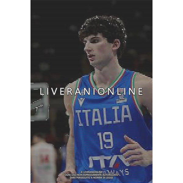 Reggio Calabria 23/02/2025 PalaCalafiore. Qualificazioni EuroBasket 2025 Italia vs Ungheria. In foto Procida Italia Foto Pasquale Garreffa/Agenzia Liverani Sas AGENZIA ALDO LIVERANI SAS