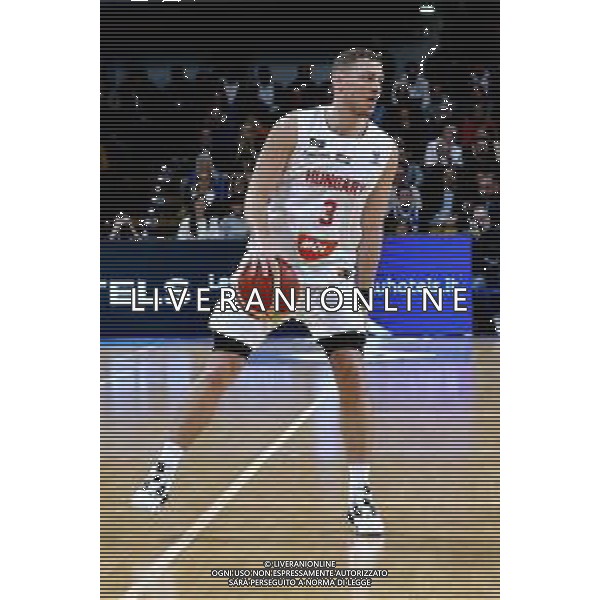Reggio Calabria 23/02/2025 PalaCalafiore. Qualificazioni EuroBasket 2025 Italia vs Ungheria. In foto Pongo Ungheria Foto Pasquale Garreffa/Agenzia Liverani Sas AGENZIA ALDO LIVERANI SAS