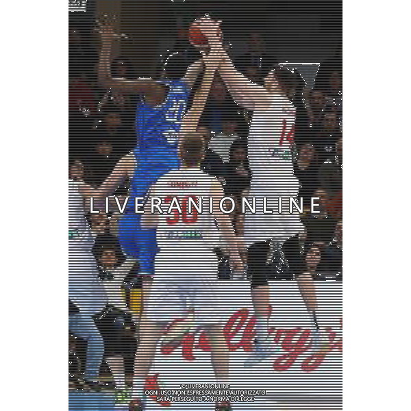 Reggio Calabria 23/02/2025 PalaCalafiore. Qualificazioni EuroBasket 2025 Italia vs Ungheria. In foto Goloman Ungheria e Niang Italia Foto Pasquale Garreffa/Agenzia Liverani Sas AGENZIA ALDO LIVERANI SAS