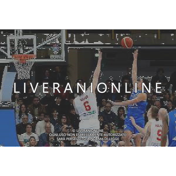 Reggio Calabria 23/02/2025 PalaCalafiore. Qualificazioni EuroBasket 2025 Italia vs Ungheria. In foto Keller Ungheria e Bortolani Italia Foto Pasquale Garreffa/Agenzia Liverani Sas AGENZIA ALDO LIVERANI SAS
