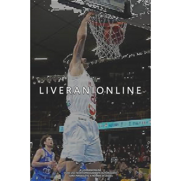 Reggio Calabria 23/02/2025 PalaCalafiore. Qualificazioni EuroBasket 2025 Italia vs Ungheria. In foto Perl Ungheria Foto Pasquale Garreffa/Agenzia Liverani Sas AGENZIA ALDO LIVERANI SAS