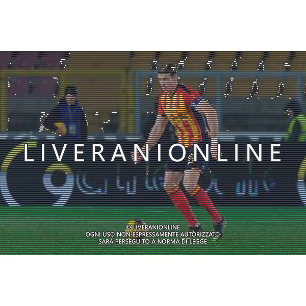 TVEM February 21, 2025 Lecce, Italy - US Lecce vs Udinese Calcio - Italian soccer serie A 2024/25 - Via Del Mare Stadium. In the pic: Federico Baschirotto of US Lecce foto emmanuele mastrodonato-ag aldo liverani sas