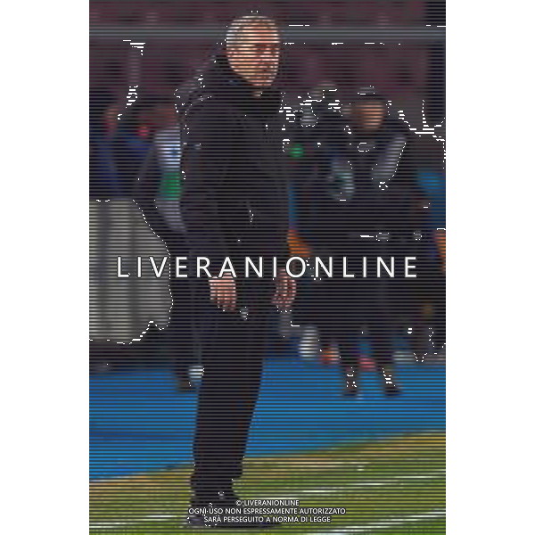 TVEM February 21, 2025 Lecce, Italy - US Lecce vs Udinese Calcio - Italian soccer serie A 2024/25 - Via Del Mare Stadium. In the pic: coach Marco Giampaolo of US Lecce foto emmanuele mastrodonato-ag aldo liverani sas
