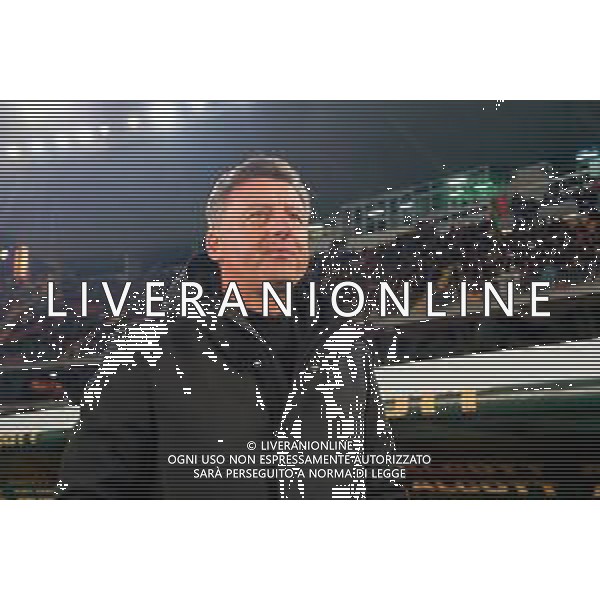 TVEM February 21, 2025 Lecce, Italy - US Lecce vs Udinese Calcio - Italian soccer serie A 2024/25 - Via Del Mare Stadium. In the pic: coach Kosta Runjaic of Udinese Calcio foto emmanuele mastrodonato-ag aldo liverani sas