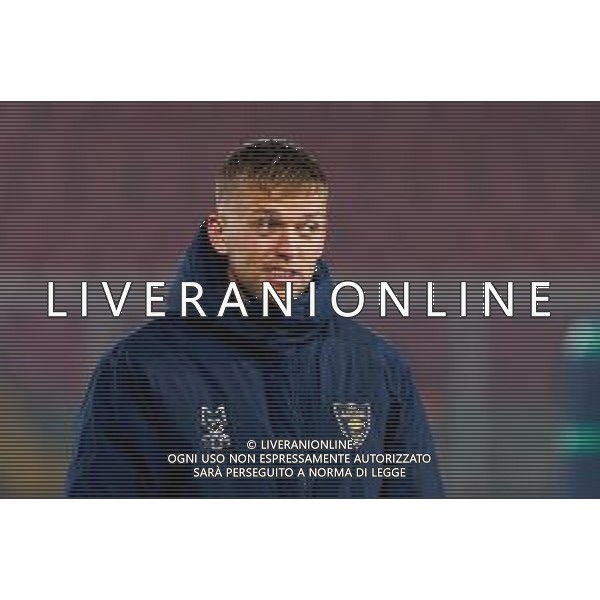 TVEM February 21, 2025 Lecce, Italy - US Lecce vs Udinese Calcio - Italian soccer serie A 2024/25 - Via Del Mare Stadium. In the pic: Jesper Karlsson of US Lecce foto emmanuele mastrodonato-ag aldo liverani sas