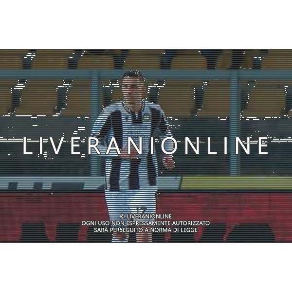 TVEM February 21, 2025 Lecce, Italy - US Lecce vs Udinese Calcio - Italian soccer serie A 2024/25 - Via Del Mare Stadium. In the pic: Lorenzo Lucca of Udinese Calcio foto emmanuele mastrodonato-ag aldo liverani sas