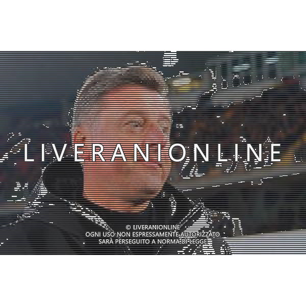 TVEM February 21, 2025 Lecce, Italy - US Lecce vs Udinese Calcio - Italian soccer serie A 2024/25 - Via Del Mare Stadium. In the pic: coach Kosta Runjaic of Udinese Calcio foto emmanuele mastrodonato-ag aldo liverani sas