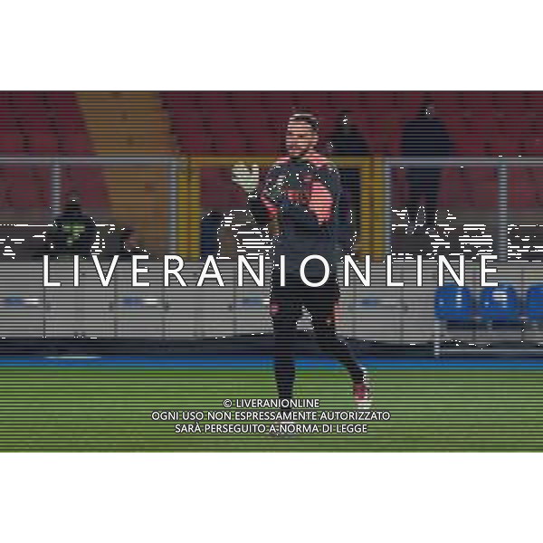 TVEM February 21, 2025 Lecce, Italy - US Lecce vs Udinese Calcio - Italian soccer serie A 2024/25 - Via Del Mare Stadium. In the pic: Razvan Sava of Udinese Calcio foto emmanuele mastrodonato-ag aldo liverani sas