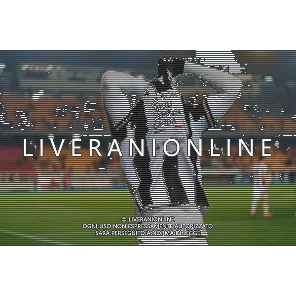 TVEM February 21, 2025 Lecce, Italy - US Lecce vs Udinese Calcio - Italian soccer serie A 2024/25 - Via Del Mare Stadium. In the pic: Udinese Calcio T-shirt foto emmanuele mastrodonato-ag aldo liverani sas