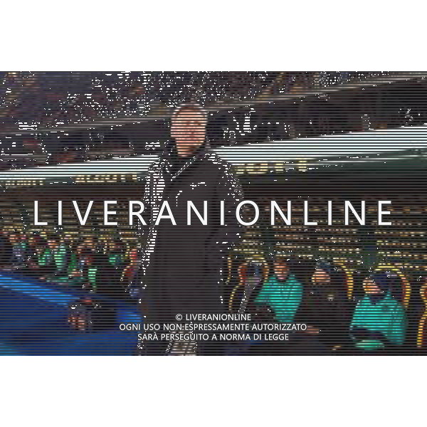 TVEM February 21, 2025 Lecce, Italy - US Lecce vs Udinese Calcio - Italian soccer serie A 2024/25 - Via Del Mare Stadium. In the pic: coach Kosta Runjaic of Udinese Calcio foto emmanuele mastrodonato-ag aldo liverani sas