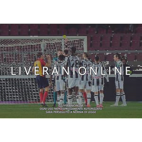 TVEM February 21, 2025 Lecce, Italy - US Lecce vs Udinese Calcio - Italian soccer serie A 2024/25 - Via Del Mare Stadium. In the pic: foto emmanuele mastrodonato-ag aldo liverani sas