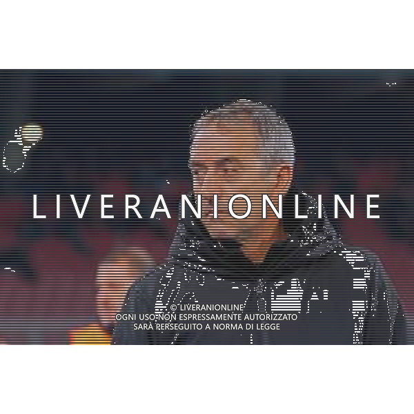 TVEM February 21, 2025 Lecce, Italy - US Lecce vs Udinese Calcio - Italian soccer serie A 2024/25 - Via Del Mare Stadium. In the pic: coach Marco Giampaolo of US Lecce foto emmanuele mastrodonato-ag aldo liverani sas
