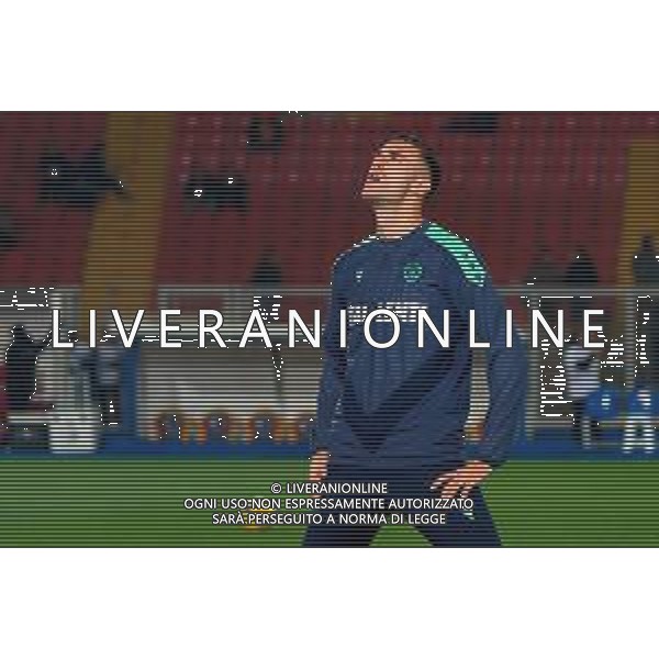 TVEM February 21, 2025 Lecce, Italy - US Lecce vs Udinese Calcio - Italian soccer serie A 2024/25 - Via Del Mare Stadium. In the pic: Lorenzo Lucca of Udinese Calcio foto emmanuele mastrodonato-ag aldo liverani sas