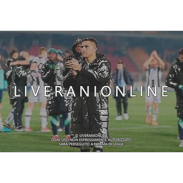 TVEM February 21, 2025 Lecce, Italy - US Lecce vs Udinese Calcio - Italian soccer serie A 2024/25 - Via Del Mare Stadium. In the pic: Alexis Sanchez of Udinese Calcio foto emmanuele mastrodonato-ag aldo liverani sas