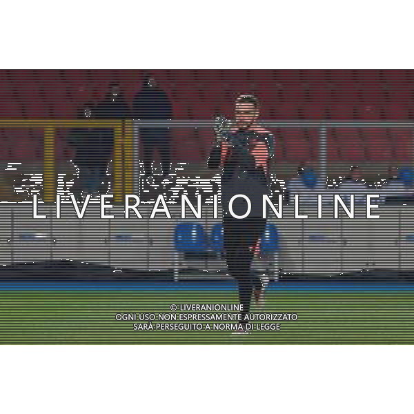 TVEM February 21, 2025 Lecce, Italy - US Lecce vs Udinese Calcio - Italian soccer serie A 2024/25 - Via Del Mare Stadium. In the pic: Razvan Sava of Udinese Calcio foto emmanuele mastrodonato-ag aldo liverani sas