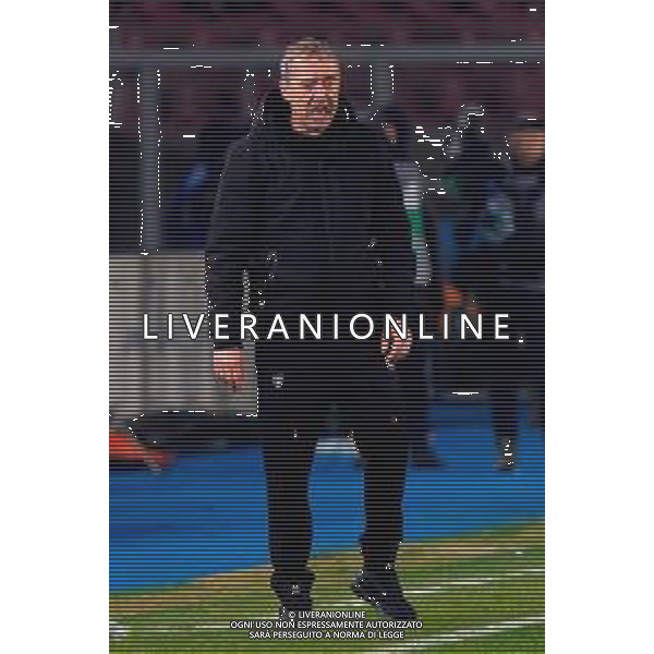 TVEM February 21, 2025 Lecce, Italy - US Lecce vs Udinese Calcio - Italian soccer serie A 2024/25 - Via Del Mare Stadium. In the pic: coach Marco Giampaolo of US Lecce foto emmanuele mastrodonato-ag aldo liverani sas