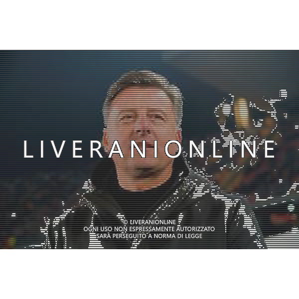 TVEM February 21, 2025 Lecce, Italy - US Lecce vs Udinese Calcio - Italian soccer serie A 2024/25 - Via Del Mare Stadium. In the pic: coach Kosta Runjaic of Udinese Calcio foto emmanuele mastrodonato-ag aldo liverani sas