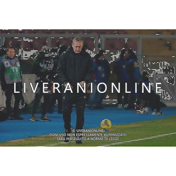 TVEM February 21, 2025 Lecce, Italy - US Lecce vs Udinese Calcio - Italian soccer serie A 2024/25 - Via Del Mare Stadium. In the pic: coach Marco Giampaolo of US Lecce foto emmanuele mastrodonato-ag aldo liverani sas