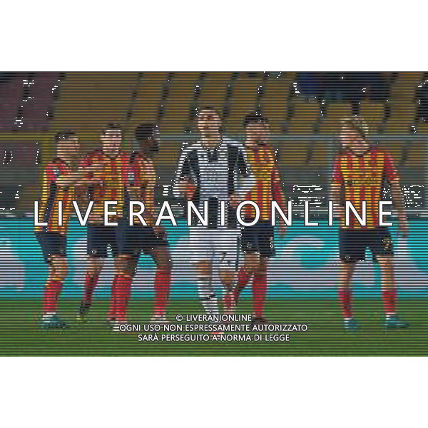 TVEM February 21, 2025 Lecce, Italy - US Lecce vs Udinese Calcio - Italian soccer serie A 2024/25 - Via Del Mare Stadium. In the pic: Lorenzo Lucca of Udinese Calcio celebrates after scoring a goal foto emmanuele mastrodonato-ag aldo liverani sas