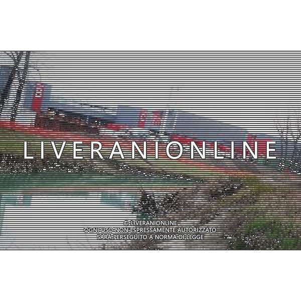 25-02-2025 IMOLA- AUTODROMO DI IMOLA NELLA FOTO LA COSTRUZIONE DI UN MURO AL PADDOCK FOTO GIANNI SANNA-AG ALDO LIVERANI SAS