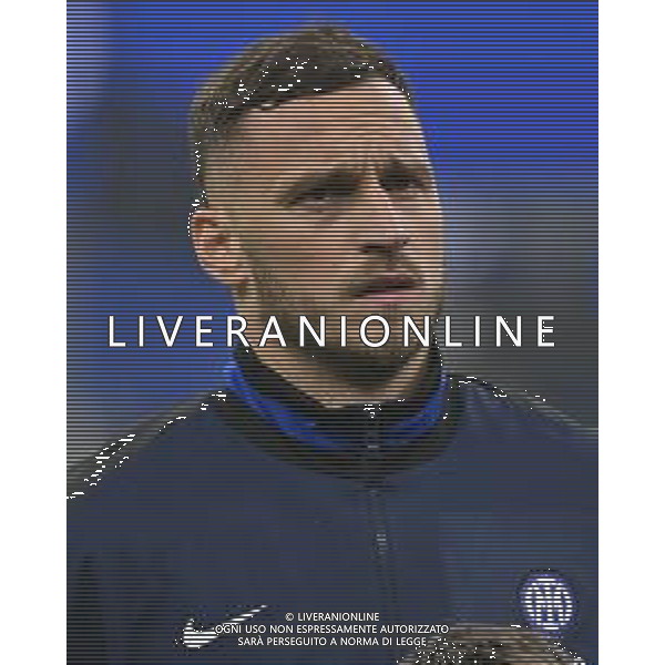 Inter vs Lazio nella foto Marko Arnautovic (Inter) Milano 25-02-2025 Stadio Giuseppe Meazza - San Siro Coppa Italia Frecciarossa - quarti di finale foto Roberto Garavaglia/Agenzia Aldo Liverani sas