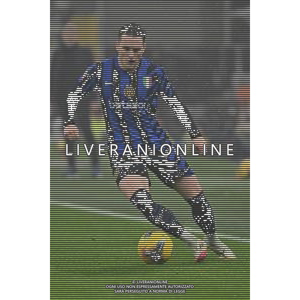 Inter vs Lazio nella foto Piotr Zielinski (Inter) Milano 25-02-2025 Stadio Giuseppe Meazza - San Siro Coppa Italia Frecciarossa - quarti di finale foto Roberto Garavaglia/Agenzia Aldo Liverani sas