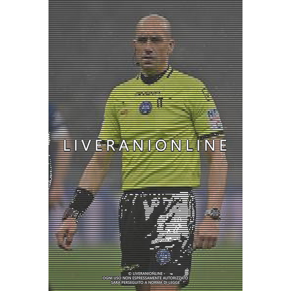 Inter vs Lazio nella foto l\'arbitro Michael Fabbri di Ravenna Milano 25-02-2025 Stadio Giuseppe Meazza - San Siro Coppa Italia Frecciarossa - quarti di finale foto Roberto Garavaglia/Agenzia Aldo Liverani sas