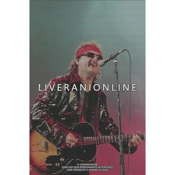 NEG COL-RETROSPETTIVA ZUCCHERO FORNACIARI CANTANTE NELLA FOTO ZUCCHERO FORNACIARI AG ALDO LIVERANI SAS