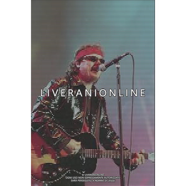 NEG COL-RETROSPETTIVA ZUCCHERO FORNACIARI CANTANTE NELLA FOTO ZUCCHERO FORNACIARI AG ALDO LIVERANI SAS