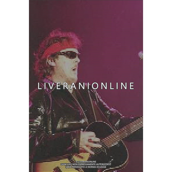 NEG COL-RETROSPETTIVA ZUCCHERO FORNACIARI CANTANTE NELLA FOTO ZUCCHERO FORNACIARI AG ALDO LIVERANI SAS