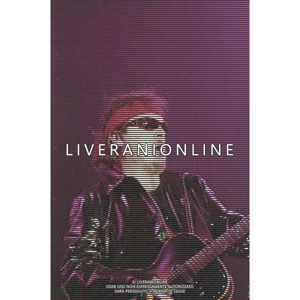 NEG COL-RETROSPETTIVA ZUCCHERO FORNACIARI CANTANTE NELLA FOTO ZUCCHERO FORNACIARI AG ALDO LIVERANI SAS