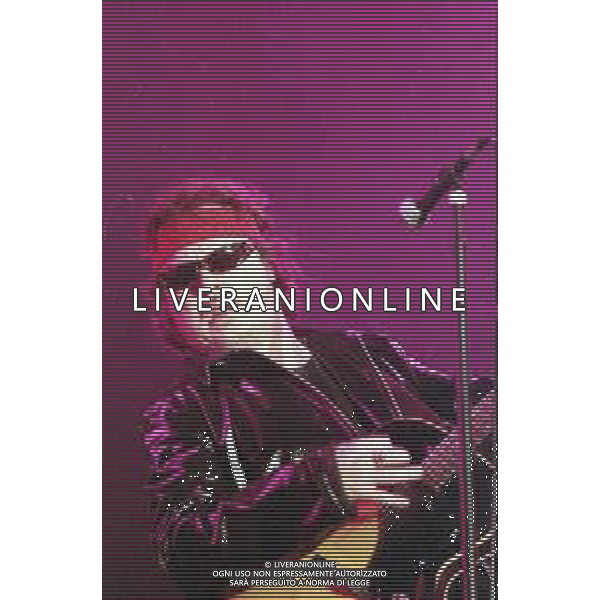 NEG COL-RETROSPETTIVA ZUCCHERO FORNACIARI CANTANTE NELLA FOTO ZUCCHERO FORNACIARI AG ALDO LIVERANI SAS