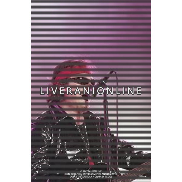 NEG COL-RETROSPETTIVA ZUCCHERO FORNACIARI CANTANTE NELLA FOTO ZUCCHERO FORNACIARI AG ALDO LIVERANI SAS
