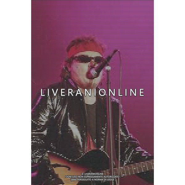 NEG COL-RETROSPETTIVA ZUCCHERO FORNACIARI CANTANTE NELLA FOTO ZUCCHERO FORNACIARI AG ALDO LIVERANI SAS
