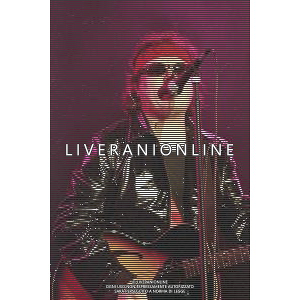 NEG COL-RETROSPETTIVA ZUCCHERO FORNACIARI CANTANTE NELLA FOTO ZUCCHERO FORNACIARI AG ALDO LIVERANI SAS