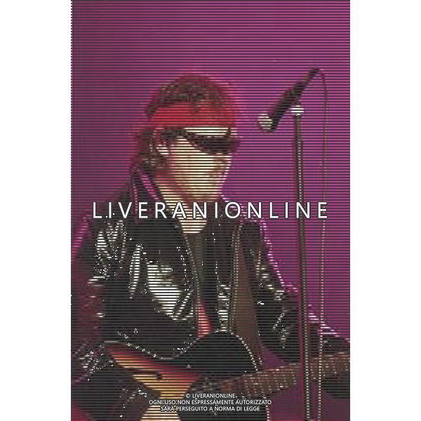 NEG COL-RETROSPETTIVA ZUCCHERO FORNACIARI CANTANTE NELLA FOTO ZUCCHERO FORNACIARI AG ALDO LIVERANI SAS
