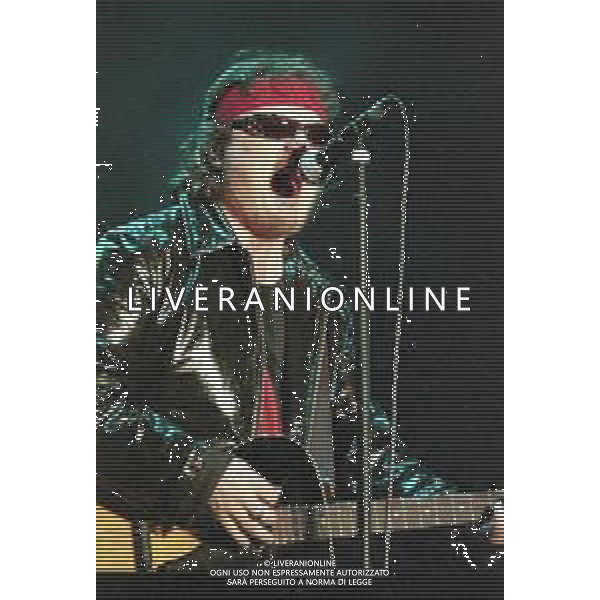 NEG COL-RETROSPETTIVA ZUCCHERO FORNACIARI CANTANTE NELLA FOTO ZUCCHERO FORNACIARI AG ALDO LIVERANI SAS